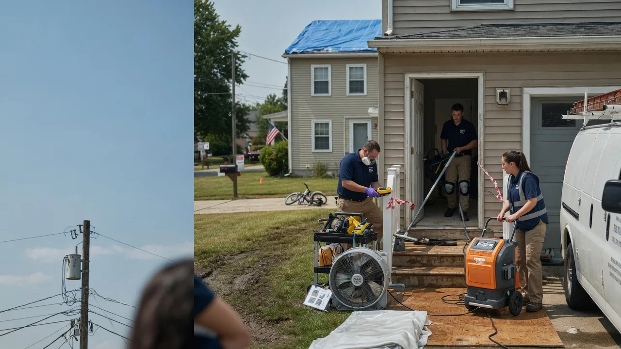Water Damage Repair in Holden, WV near me
